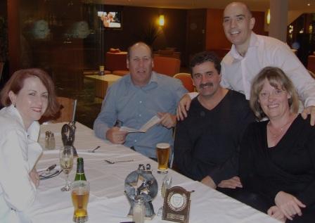 *L-R: Nicole McLachlan, Ian Denny, Tony Gleeson, John Talone and Jodie Talone.